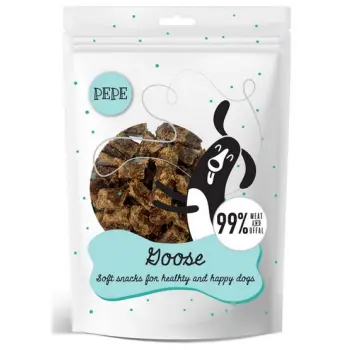 Paka Zwierzaka PEPE Mini Chunkies Goose (gęś) 80g