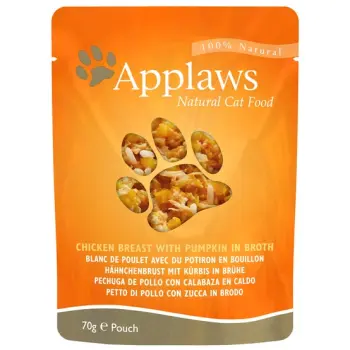 Applaws saszetka dla kota Kurczak i Dynia 70g