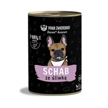 Paka Zwierzaka Seventh Heaven Pork & Plum puszka 400g