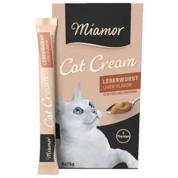 Miamor Cat Confect Leberwurst Cream 6x15g