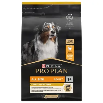 Purina Pro Plan Adult All Size OptiWeight Light/Sterilised 3kg