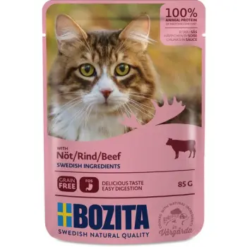 Bozita Cat Wołowina w sosie saszetka 85g