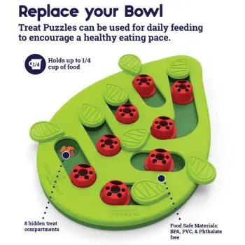 Nina Ottosson Cat Buggin' Out Puzzle & Play - gra edukacyjna dla kotów