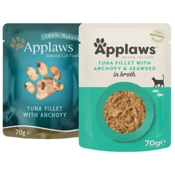 Applaws saszetka dla kota Tuńczyk, Anchois i Wodorosty 70g