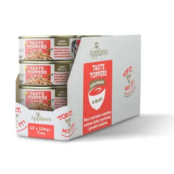 Applaws Dog puszka z kurczakiem, wątrobą wołową i warzywami 156g