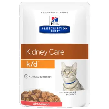 Hill's Prescription Diet k/d Feline Łosoś saszetka 85g