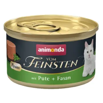 Animonda vom Feinsten Cat Adult Mus Indyk + Bażant puszka 85g