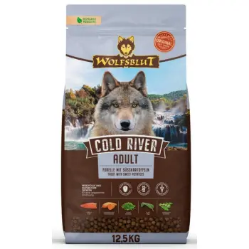 Wolfsblut Dog Cold River - pstrąg i bataty 12,5kg