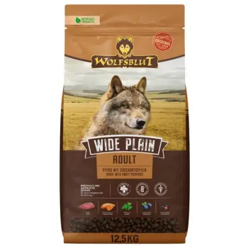 Wolfsblut Dog Wide Plain konina i bataty 12,5kg