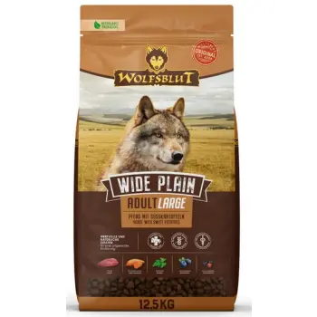 Wolfsblut Dog Wide Plain Large Breed konina i bataty 12,5kg