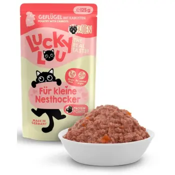 Lucky Lou Lifestage Kitten Drób saszetka 125g