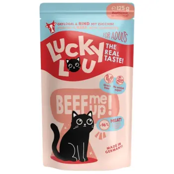 Lucky Lou Lifestage Adult Drób i wołowina saszetka 125g