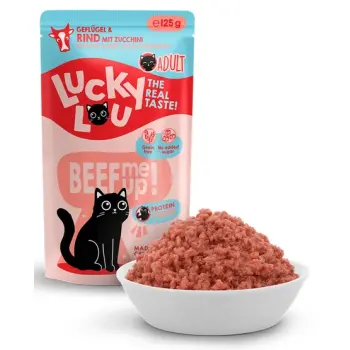 Lucky Lou Lifestage Adult Drób i wołowina saszetka 125g