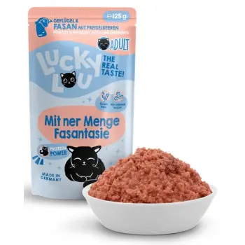 Lucky Lou Lifestage Adult Drób i bażant saszetka 125g