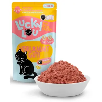 Lucky Lou Lifestage Adult Drób i jagnięcina saszetka 125g