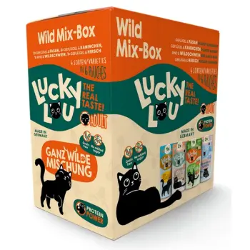 Lucky Lou Lifestage Adult Wild Mix-Box saszetki 6x125g