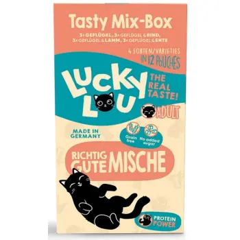 Lucky Lou Lifestage Adult Tasty Mix-Box saszetki 12x125g
