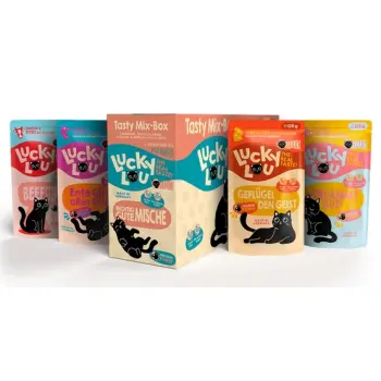 Lucky Lou Lifestage Adult Tasty Mix-Box saszetki 12x125g