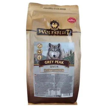 Wolfsblut Dog Grey Peak Senior - koza i bataty 2kg