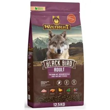 Wolfsblut Dog Black Bird Adult - indyk i bataty 12,5kg