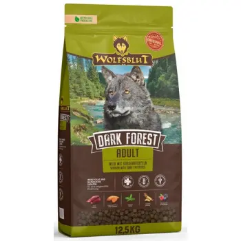 Wolfsblut Dog Dark Forest dziczyzna i bataty 12,5kg