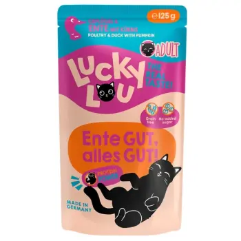 Lucky Lou Lifestage Adult Drób i kaczka saszetka 125g