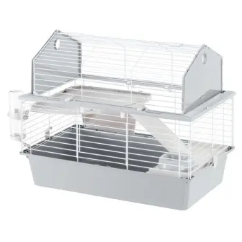 Ferplast Klatka Barn 80 szara [57068021] ^