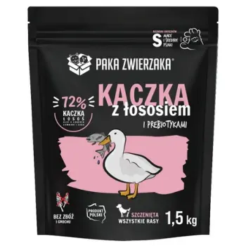 Paka Zwierzaka Seventh Heaven Puppy Kaczka z łososiem 1,5kg