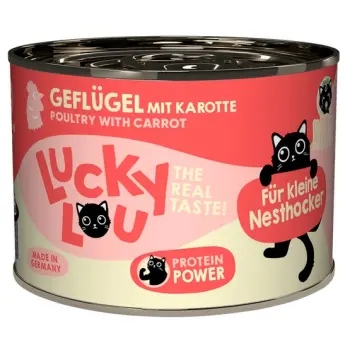 Lucky Lou Lifestage Kitten Drób puszka 200g