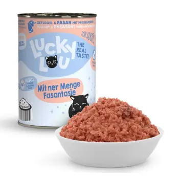 Lucky Lou Lifestage Adult Drób i bażant puszka 400g