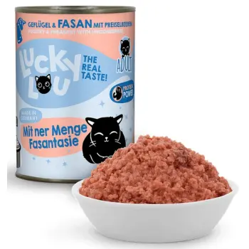 Lucky Lou Lifestage Adult Drób i bażant puszka 400g