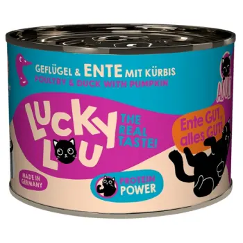 Lucky Lou Lifestage Adult Drób i kaczka puszka 200g