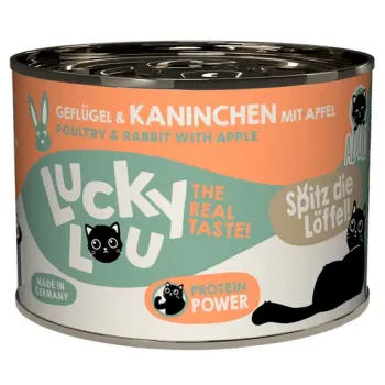 Lucky Lou Lifestage Adult Drób i królik puszka 200g