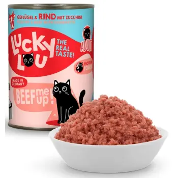 Lucky Lou Lifestage Adult Drób i wołowina puszka 400g