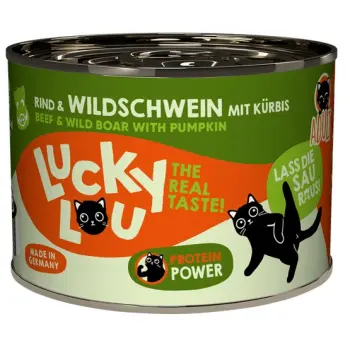 Lucky Lou Lifestage Adult Wołowina i dzik puszka 200g