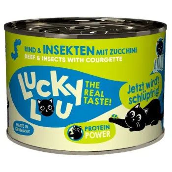 Lucky Lou Lifestage Adult Wołowina i owady puszka 200g