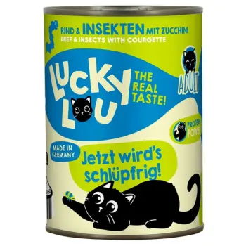 Lucky Lou Lifestage Adult Wołowina i owady puszka 400g
