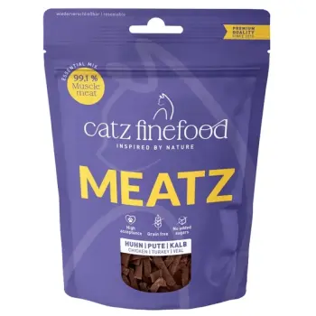 Catz Finefood Meatz Essential Mix - kurczak, indyk, cielęcina 45g
