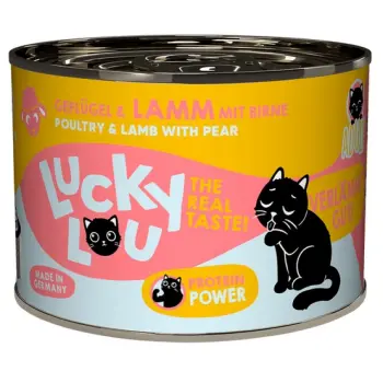 Lucky Lou Lifestage Adult Drób i jagnięcina puszka 200g