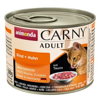 Animonda Carny Adult Wołowina + Kurczak puszka 200g