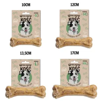 Paka Zwierzaka Kość z dodatkiem strusia S 10cm