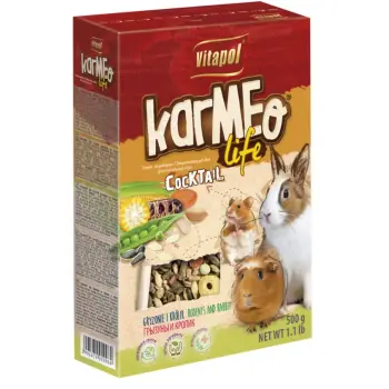 KARMEO LIFE KOKTAJL DLA GRYZONI I KRÓLIKA 500g