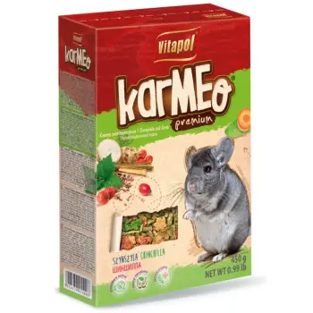 POKARM KARMEO DLA SZYNSZYLI 450g