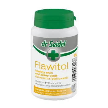 Dr Seidel Flawitol zdrowa skóra i piękna sierść 60 tabl.