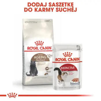 Royal Canin Ageing +12 karma sucha dla kotów dojrzałych, sterylizowanych 4kg