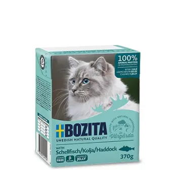 Bozita z Rybą Morską (dorszem) kawałki w galaretce kartonik 370g
