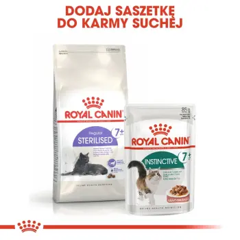 Royal Canin Sterilised 7+ karma sucha dla kotów dorosłych, od 7 do 12 roku życia, sterylizowanych 3,5kg