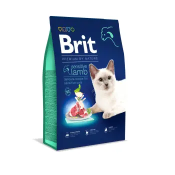 Brit Premium By Nature Cat Sensitive Lamb 8kg