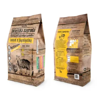 Wiejska Zagroda Indyk z jagnięciną 2kg