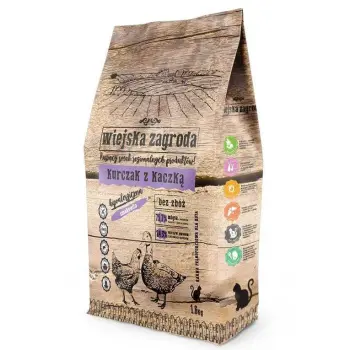 Wiejska Zagroda Kot - Kurczak z kaczką 1,6kg